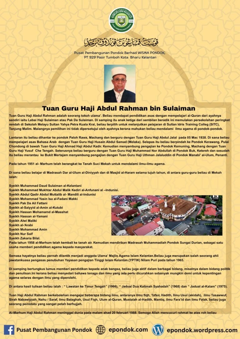 Hj Ab Rahman Sg Durian