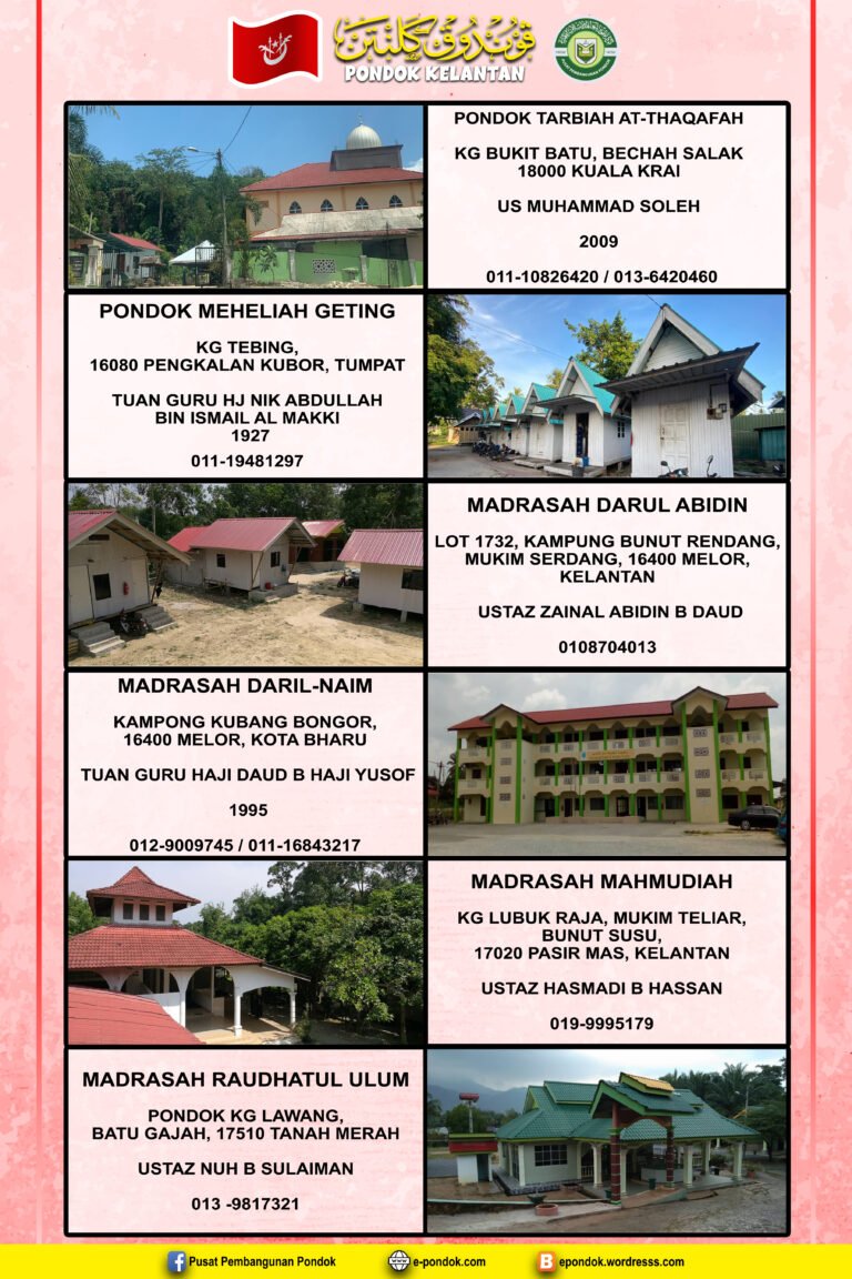 pondok kelantan 2x3 2