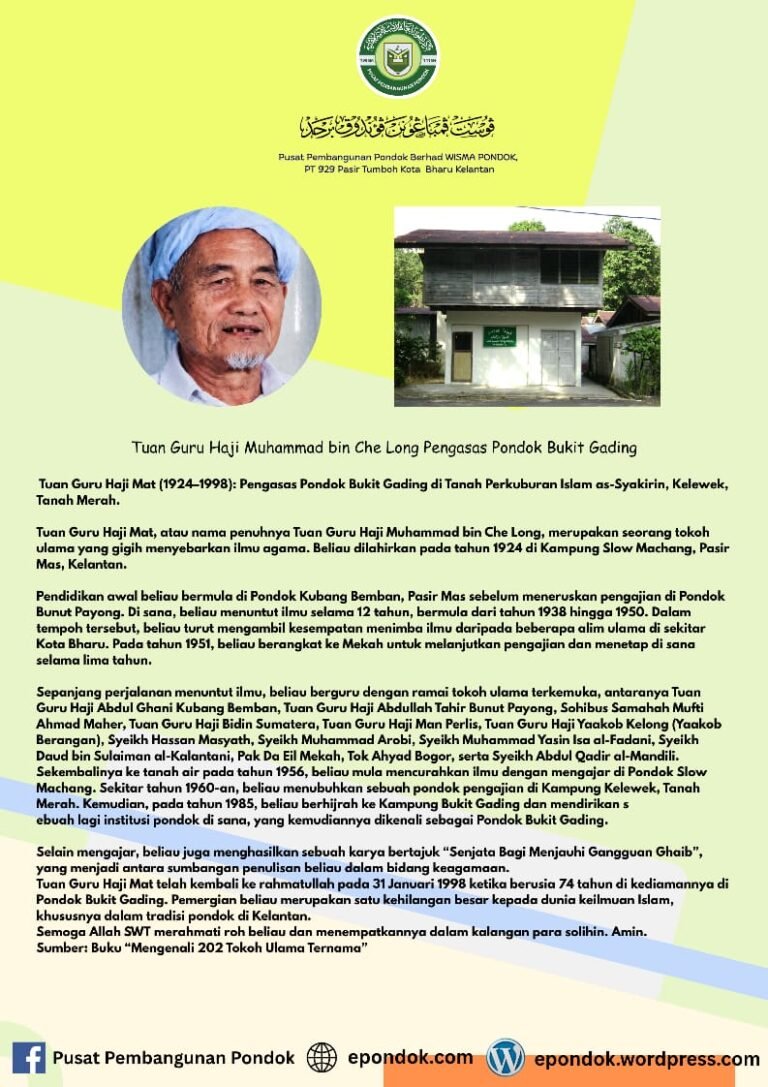 Tg Hj Mohamad B Gading