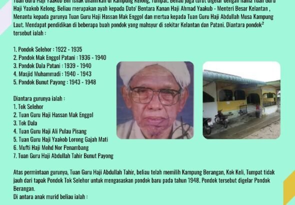 Tg Hj Yaakob Berangan